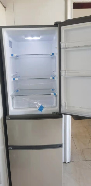 海尔216升直冷冰箱三门三温区多门小型迷你家用租房低音节能不占地中门软冷冻以旧换新BCD-216ST冰箱结冰厉害？