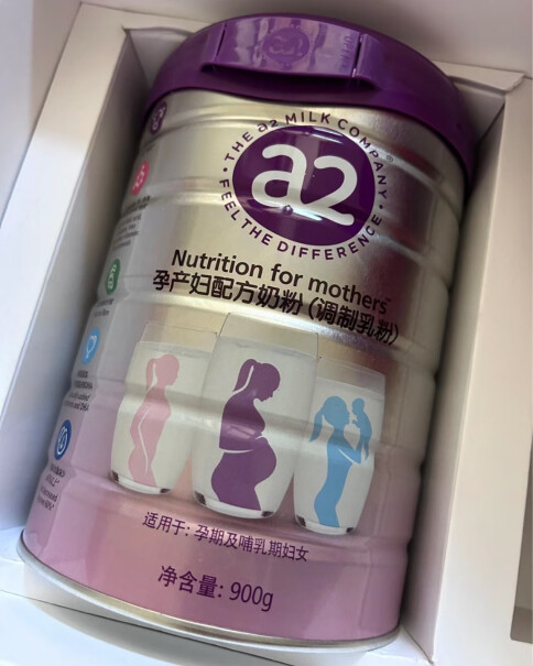 A2孕妇配方奶粉900g这款奶粉营养成分怎么样，会不会太甜？