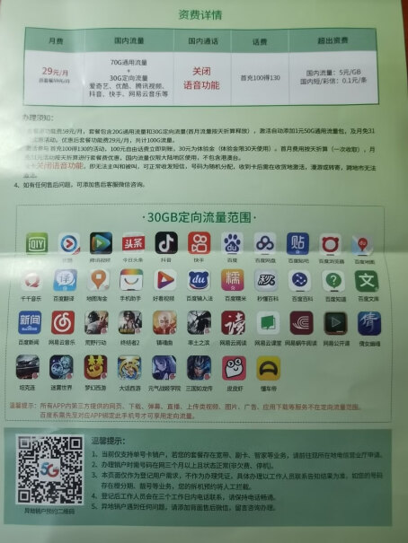中国电信电信流量卡手机卡通话卡5g上网卡无限流量不限速买前一定要先知道这些情况！买前必看？