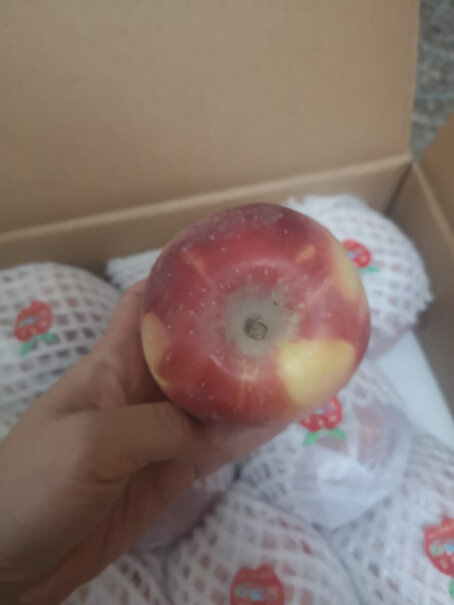 新疆阿克苏苹果5kg礼盒单果200-260g有打蜡吗？