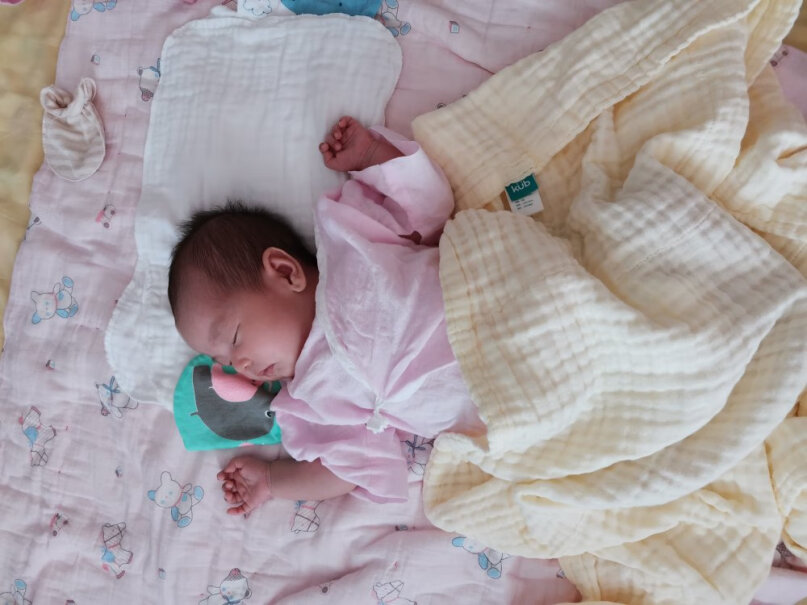 全棉时代婴儿衣服纯棉和尚服宝宝新生儿短款纱布和袍2件4个月可以穿不？