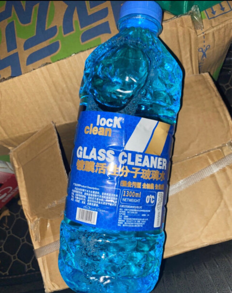 LOCKCLEAN汽车防冻玻璃水清洁剂「4桶」评测值得买吗？老司机评测诉说？