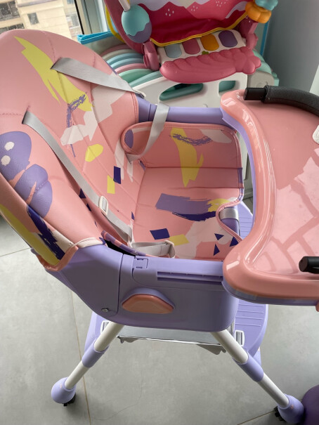 婧麒宝宝餐椅 可折叠学坐椅 粉花色评测值得买吗？大家真实评测解读？