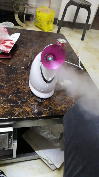 金稻蒸脸仪热喷蒸脸器蒸脸机家用纳米喷雾器喷雾时感觉明显不？