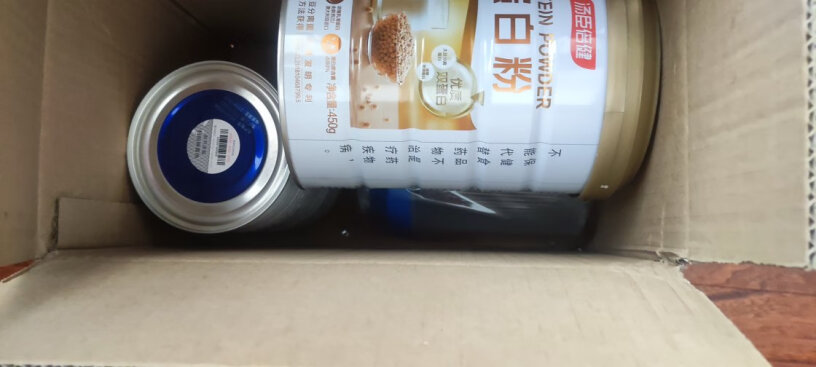 汤臣倍健蛋白粉蛋白质乳清倍健600g汤臣补品营养品真无语，买了以后告诉没礼盒，就一个袋子装着，这怎么送人？