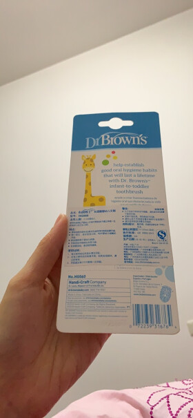 布朗博士DrBrown's儿童牙刷口腔清洁训练牙刷多大可以用？