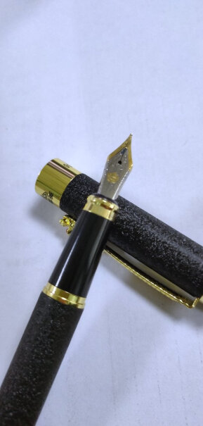 笔类英雄钢笔黑绒砂铱金钢笔美工笔明尖6006使用两个月反馈！深度剖析功能区别？