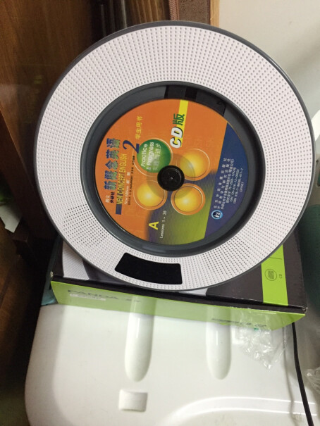 迷你音响熊猫CD-62蓝牙壁挂式CD播放机便携英语学习机入手使用1个月感受揭露,分析性价比质量怎么样！