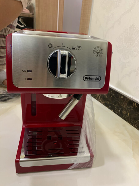 德龙咖啡机趣享系列半自动咖啡机打奶泡能加热牛奶吗？