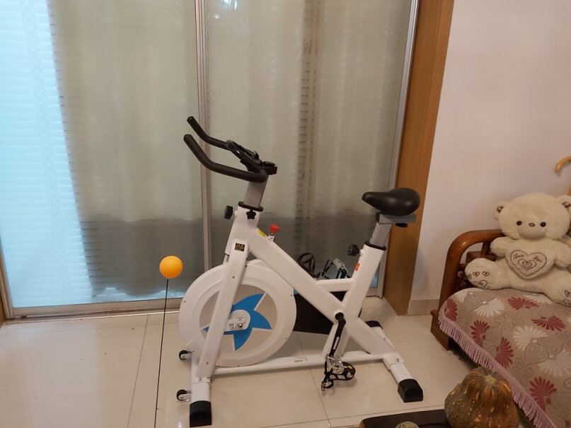 英尔健动感单车家用智能运动健身器材脚踏自行车室内静音健身车这个 骑着会不会有 烧焦味道？