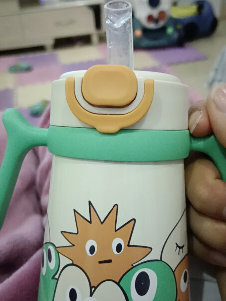 babycare简笔画儿童保温杯吸管进水量多吗 宝宝喝水容易呛着？