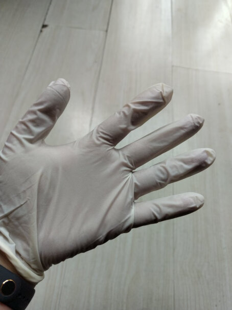 塞莫诗一次性乳胶橡胶手套100只耐用型食品级家庭清洁实验室工业多用途L907MW质量靠谱吗？老用户分析爆款原因！