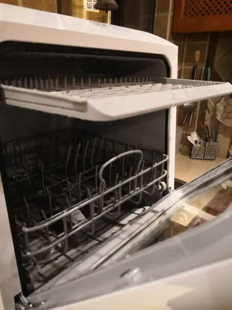 布谷家用台式洗碗机4-6套台式免安装活氧清洗智能解冻你们的洗碗机也会存水吗？排不干净？