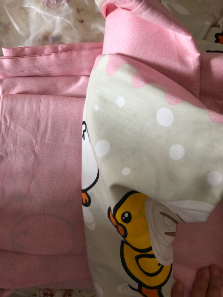 四件套LOVO乐蜗家纺全棉儿童床上四件套小黄鸭卡通床单被套枕套评价质量实话实说,评测值得买吗？