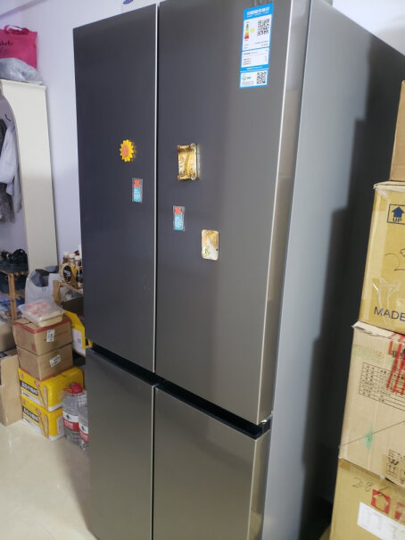 TCL515升双变频风冷无霜对开门双开门电冰箱冰箱时不时会有掉东西的声音正常嘛？