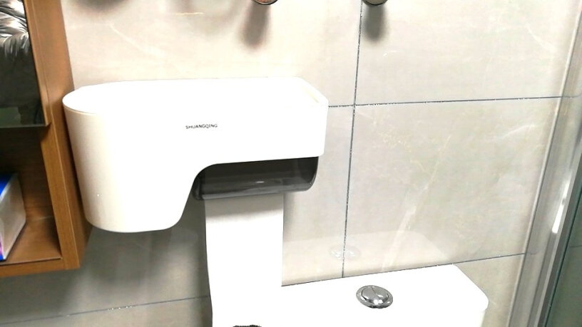 浴室用品双庆卫生间置物架防水纸巾盒功能介绍,买前一定要先知道这些情况！