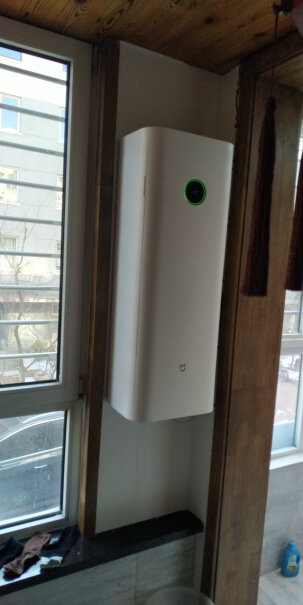 米家小米新风系统新风机中效滤芯如果不打孔，借用客厅立柜空调孔可以么？家里客厅没有装空调。