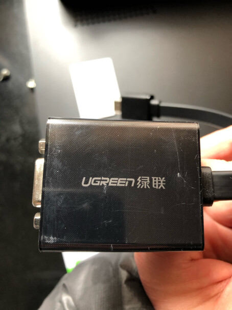 绿联VGA转HDMI转换器40213这个转换器可以用与ps4链接vga接口显示器吗？