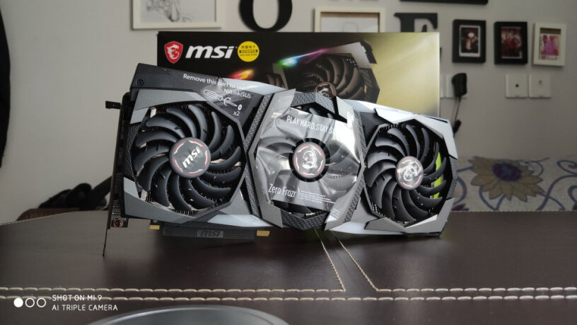 微星魔龙RTX 3080 Ti X TRIO显卡你们的魔龙x2070s有塑封吗？