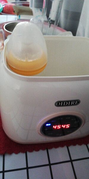 OIDIRE奶瓶消毒器烘干三合一45度宝宝喝温度可以吗？