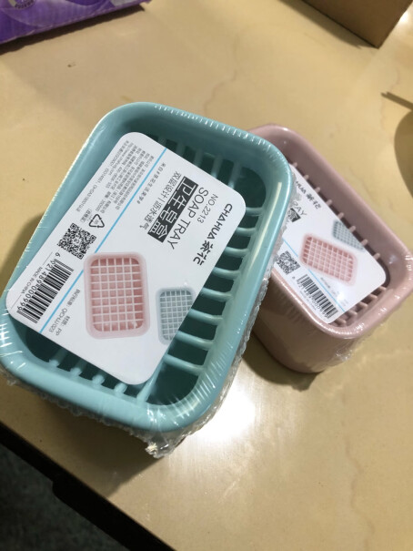 茶花肥皂盒能不能买两种颜色？