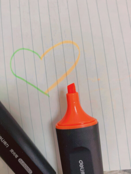 笔类得力黄色荧光笔重点醒目标记笔手帐可用水性记号笔10支买前必看,评测怎么样！