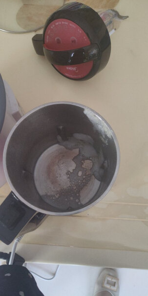 美的豆浆机家用双层不锈钢多功能豆汁机易清洗多功能不放水，可以磨干粉吗？