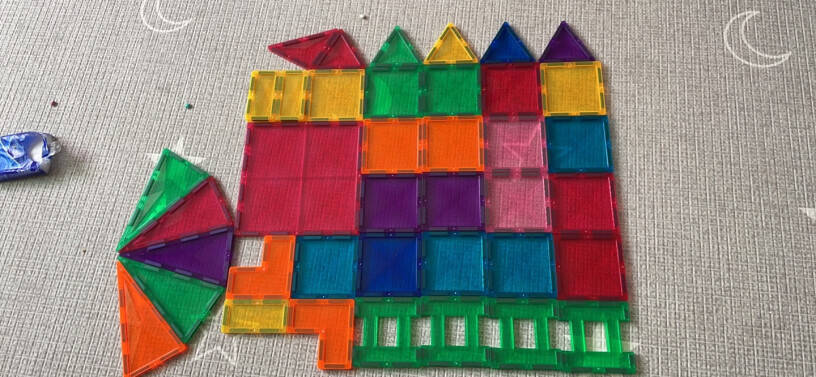 弥鹿儿童磁力片玩具60片含收纳袋和giromag可以兼容吗？