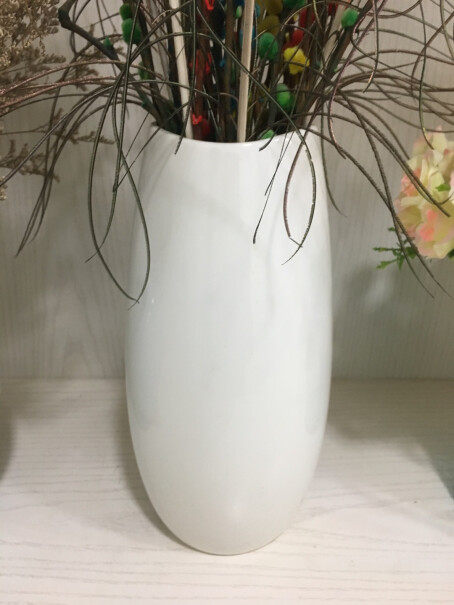 贝汉美陶瓷花瓶摆件仿真花假花干花水培插花花瓶花艺瓶子陶瓷还是玻璃？