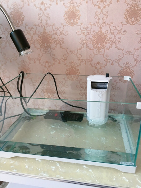 爬宠用品森森乌龟缸带晒台家用桌面水陆鱼缸高清玻璃鱼缸龟缸一体质量到底怎么样好不好,深度剖析测评质量好不好！