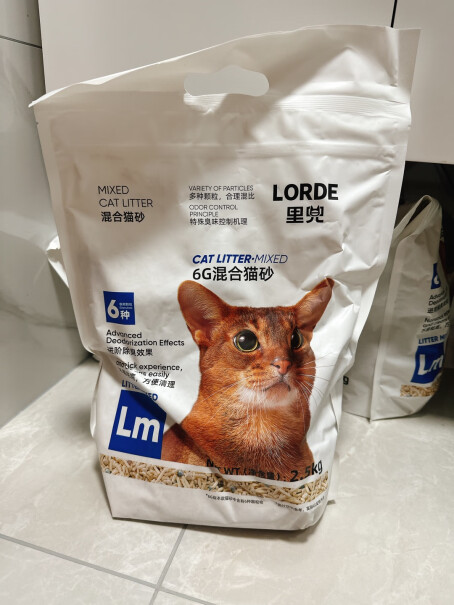 lorde猫砂Lorde里兜猫砂豆腐混合除臭 2.5kg*6包深度剖析测评质量好不好！网友评测报告。