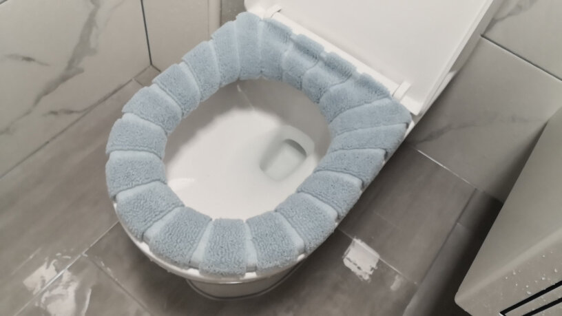 浴室用品荣菲加绒马桶垫通用非粘贴马桶坐垫圈子评测下怎么样！3分钟告诉你到底有没有必要买！
