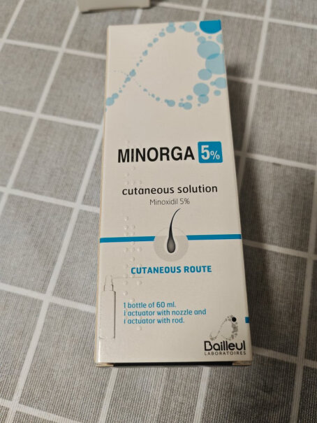 BAILLEUL 法国小白管米诺地尔酊 5% 男性专用生发液分析性价比质量怎么样？吐槽大实话！
