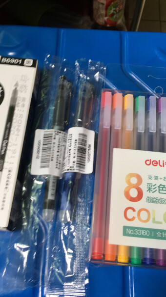 笔类晨光M&G文具0.5mm黑色中性笔巨能写笔杆笔芯一体化签字笔坑不坑人看完这个评测就知道了！性能评测？