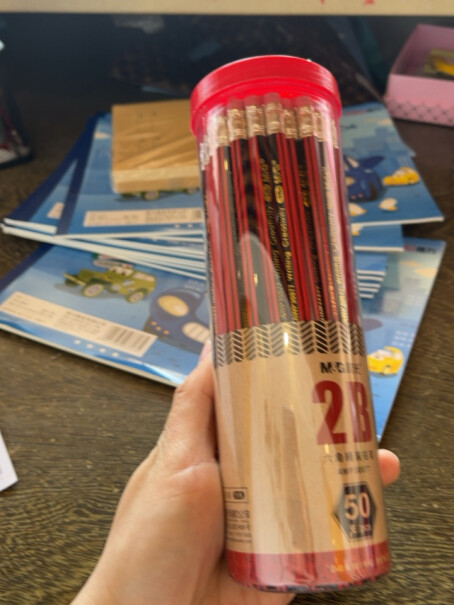 笔类晨光M&G文具2B六角木杆铅笔经典红黑抽条铅笔评测哪款质量更好,评测真的很坑吗？