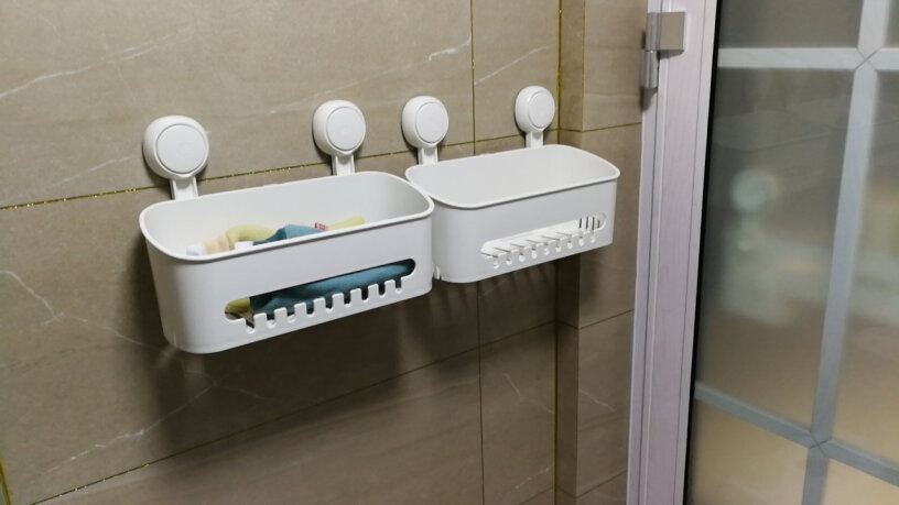 太力浴室置物架磨砂玻璃面可使用吗？