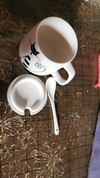 陶瓷-马克杯瓷魂陶瓷带盖带勺子杯子简约咖啡杯大容量创意个性情侣水杯马克杯评测好不好用,评测数据如何？