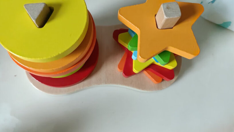 福孩儿木制彩虹堆塔益智玩具适合入手吗？评测教你怎么选？