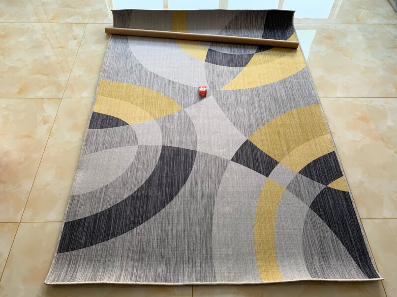 地毯九洲鹿地毯家居北欧不规则图案160*230cm最新款,使用体验？