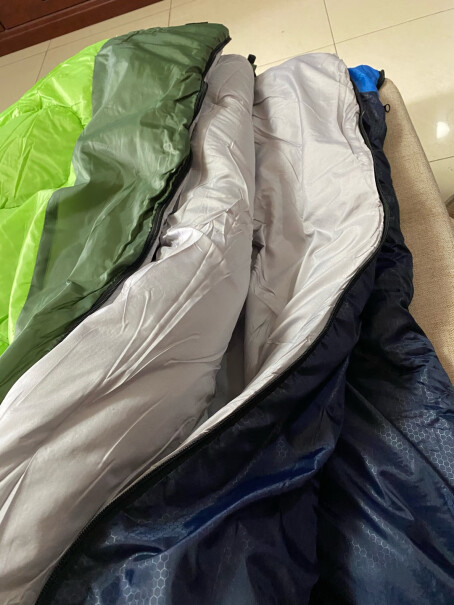 骆驼睡袋成人户外旅行便携秋冬季加厚露营防寒单人大人隔脏睡袋左边右边是什么意思？