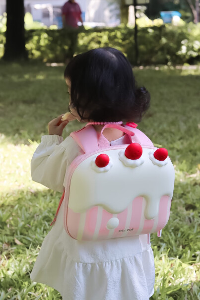 茁伊·zoyzoii儿童书包小学生幼儿园一二三年级可爱轻便蛋糕造型包透气背包女孩生日儿童礼物双肩包真的好吗？用户真实曝光？