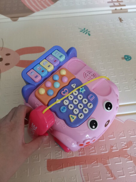 儿童玩具电话爱婴乐儿童电话机玩具婴儿男孩女孩1-3早教宝宝2岁大家真实看法解读,买前必看？