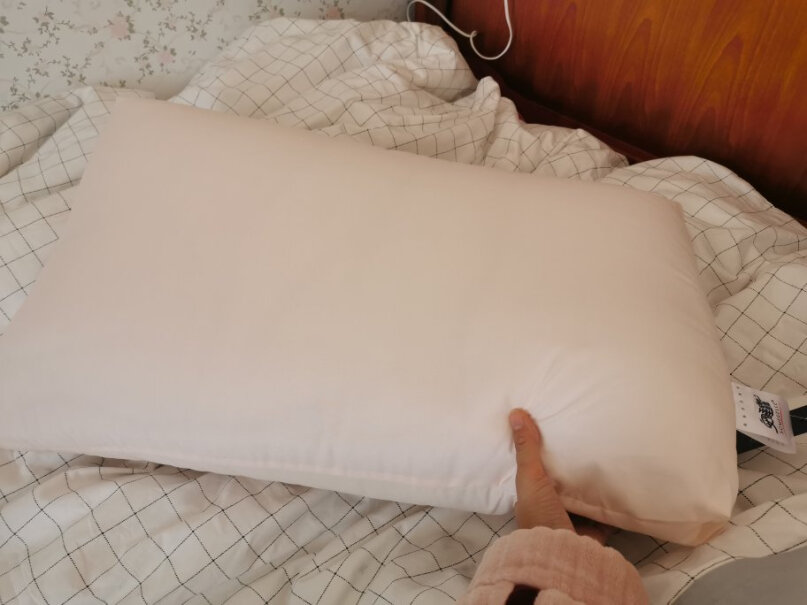 纤维枕安睡宝枕芯家纺高弹羽丝绒酒店枕头使用感受大揭秘！使用良心测评分享。