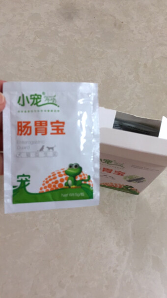 小宠肠胃宝5g*10包可以冲水给猫喝吗？