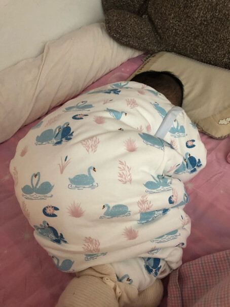 婴童睡袋-抱被欧孕OUYUN婴儿抱被新生儿包被防惊跳襁褓睡袋春夏使用感受,使用两个月反馈！