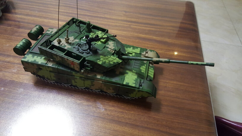 坦克-军事战车特尔博Terebo1：24中国99A主战坦克模型评测怎么样！好用吗？