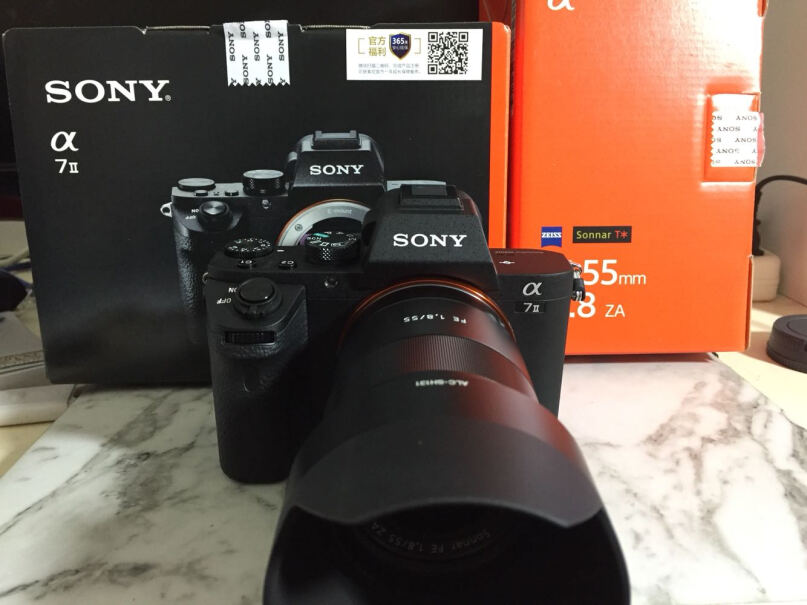 SONY Alpha 7 II 微单相机你们收到的有没有一层京东的外膜包装呀？