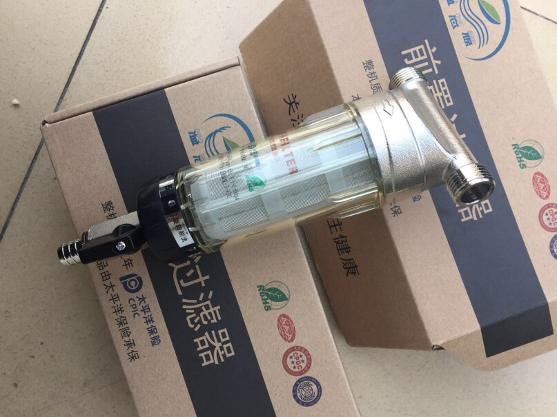 净水器溢思源前置过滤器反冲洗刮洗家用净水器全屋过滤器铜镀镍真实测评质量优劣！质量真的好吗？