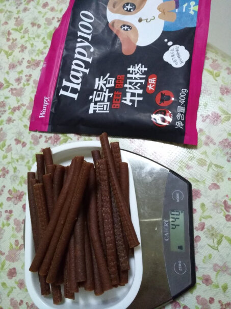 狗零食顽皮happy100狗零食牛肉棒1200g400g*3袋性价比高吗？,来看下质量评测怎么样吧！