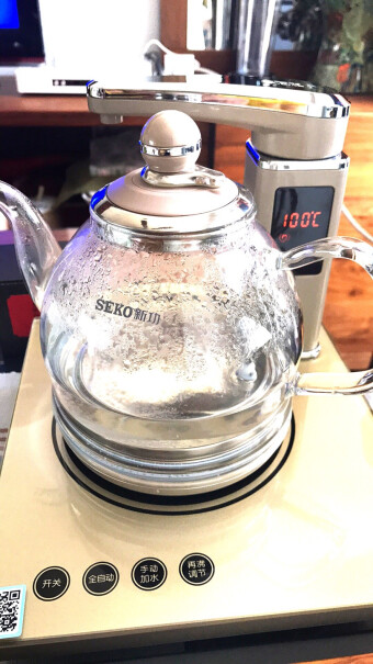新功遥控全自动上水电热水壶玻璃电水壶烧水壶茶具可以用N67的水壶吗？